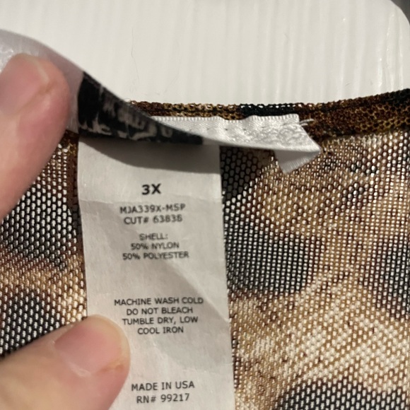 Moa Moa Woman long sheer duster - Picture 5 of 6